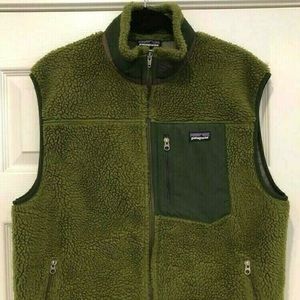 Patagonia Sherpa Vest- Olive Green